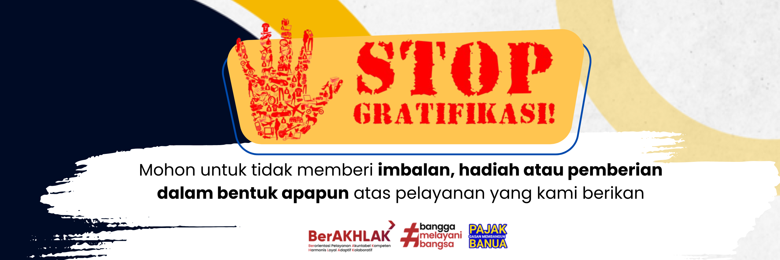 Spanduk Stop Gratifikasi (1)