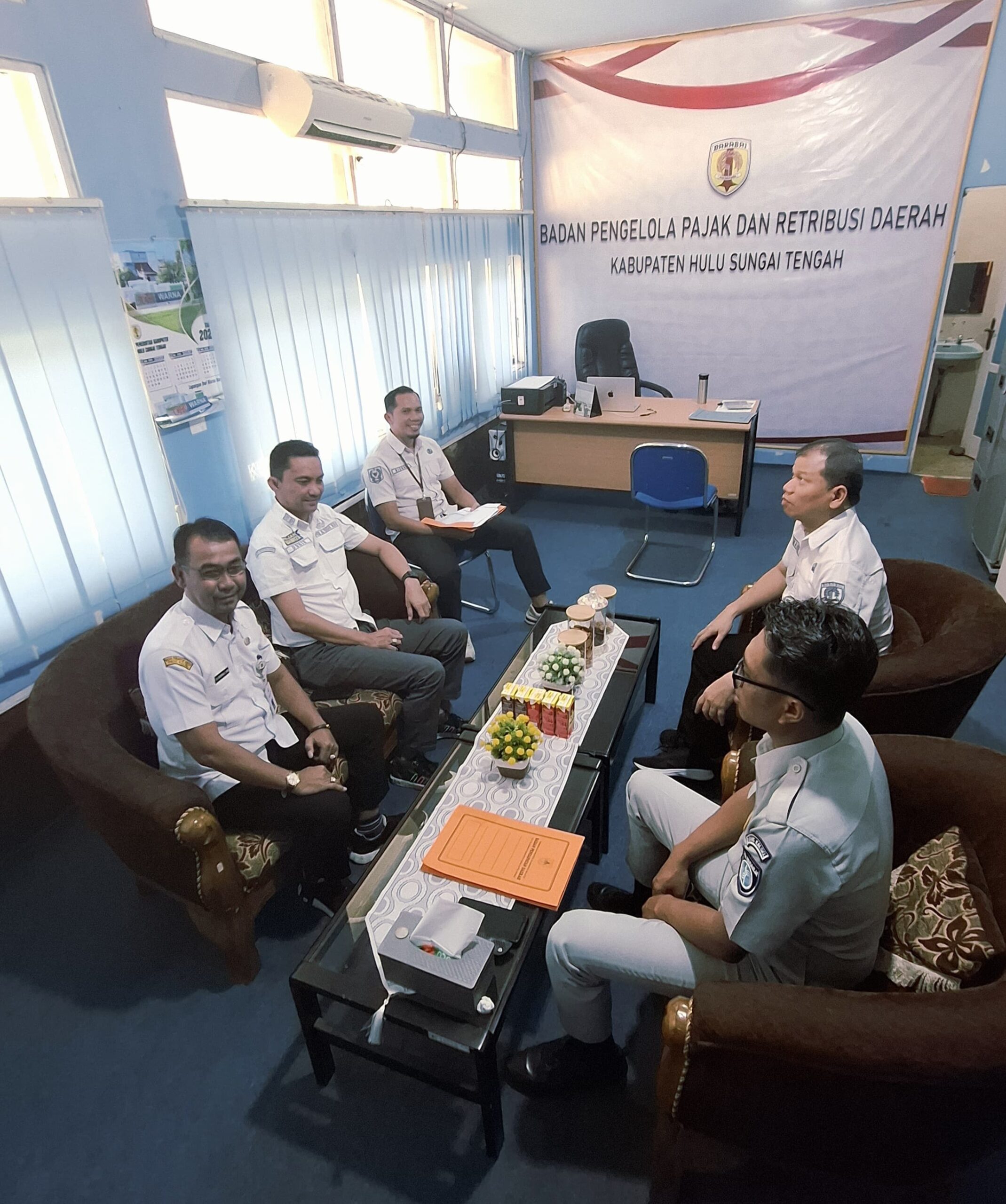 Koordinasi Gebyar Panutan Pajak Kendaraan Bermotor Tahun 2025: BPPRD HST Siap Berpartisipasi