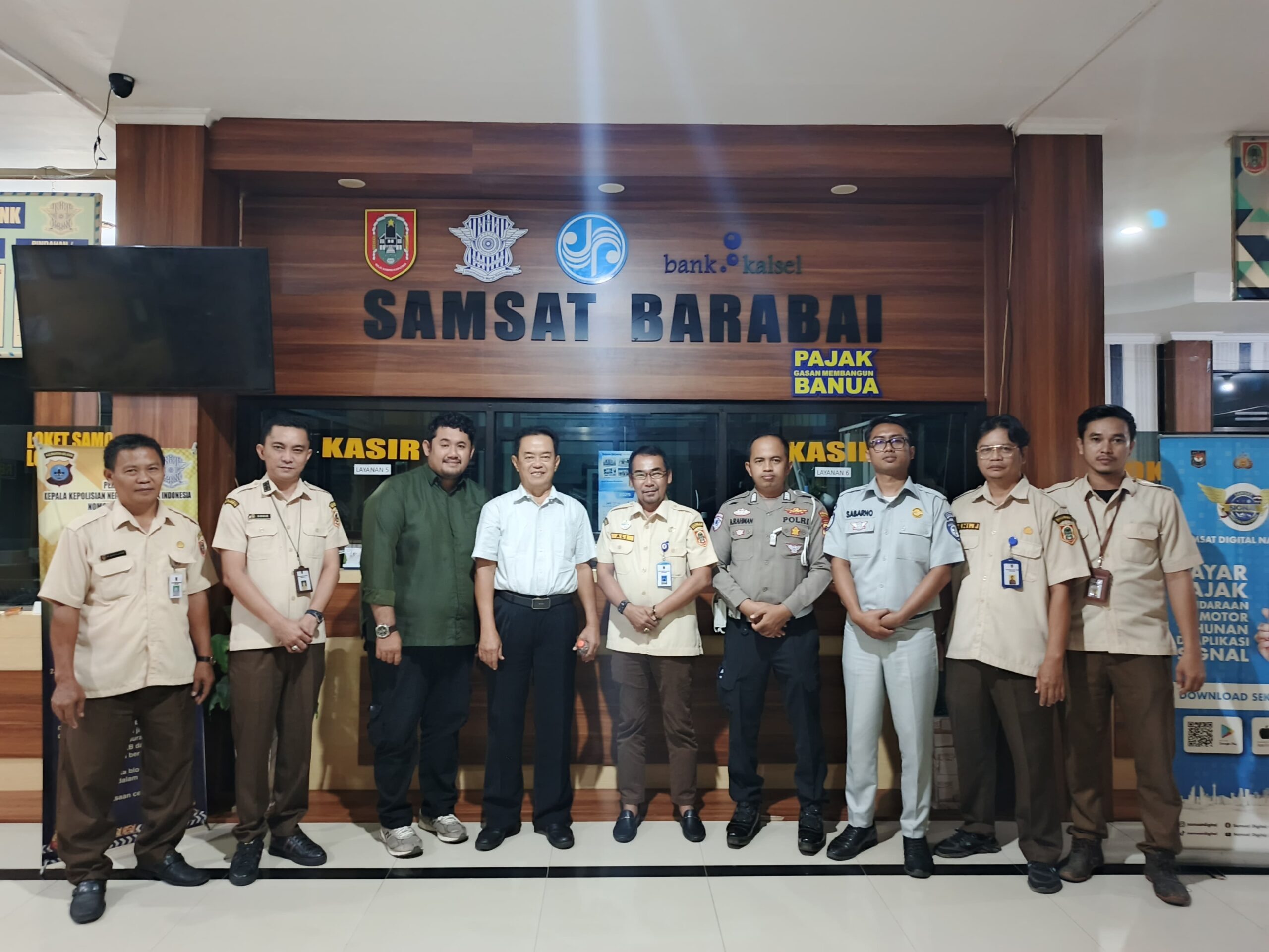 Kajian Implementasi Kebijakan Pajak Kendaraan Bermotor: Kunjungan LPPM Universitas Lambung Mangkurat ke UPPD Barabai