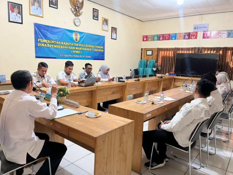 UPPD Barabai, DMPD Kabupaten HST, dan Jasa Raharja Bahas Inovasi BUMDes untuk Perluas Jangkauan Layanan PKB