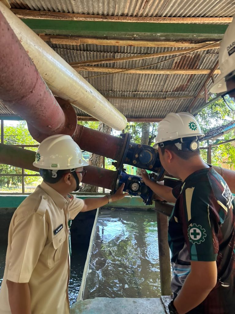 Optimalisasi Pengelolaan PAP, UPPD Barabai Laksanakan Pengecekan Flowmeter dan Penyerahan Sertifikat PAB