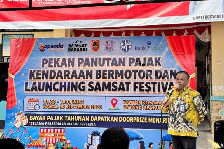 UPPD Barabai Luncurkan SAMSAT Festival dan Pekan Panutan PKB, Permudah Masyarakat Batang Alai Utara Bayar Pajak