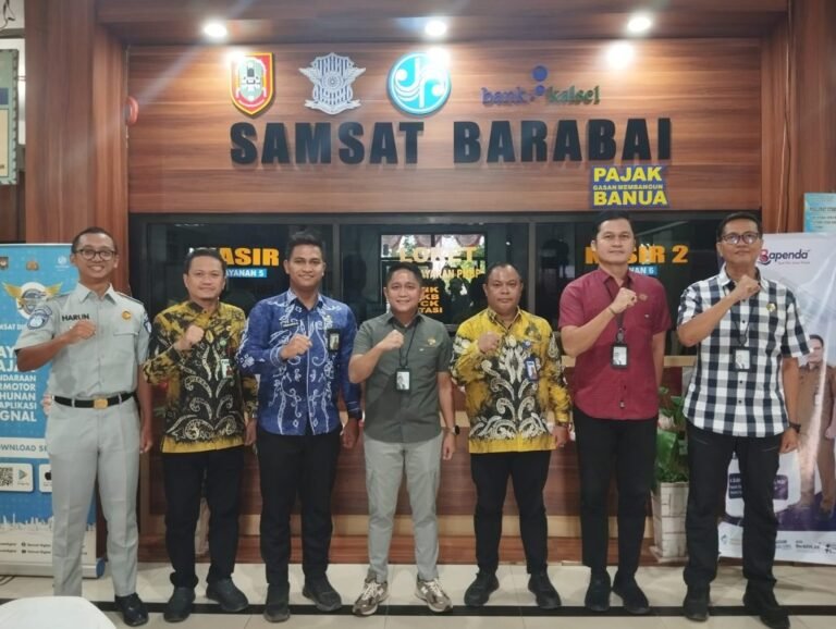 Komitmen Hadirkan Pelayanan Prima, UPPD Barabai Terima Kunjungan Koordinasi PT Jasa Raharja Kalimantan Selatan